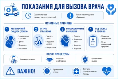 Капельница от наркотиков на дому в Бронницах