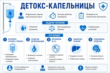 Капельница от наркотиков на дому в Бронницах