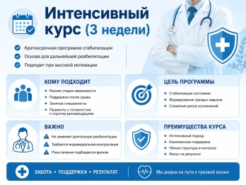 Реабилитация за 21 день в Бронницах
