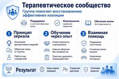 Терапевтическое сообщество в Бронницах