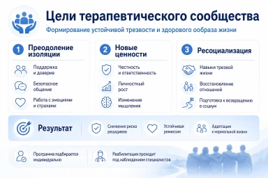 Терапевтическое сообщество в Бронницах
